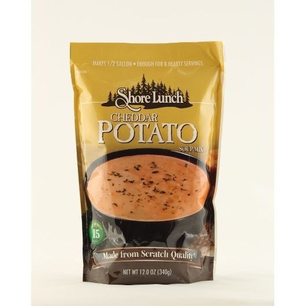 Shore Lunch Cheddar Potato Soup Mix, 12 Ounce - 6 per case