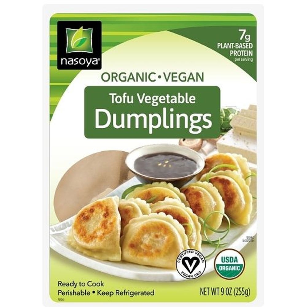 Nasoya Foods Organic Tofu Vegetable Dumpling, 9 Ounce - 6 per case