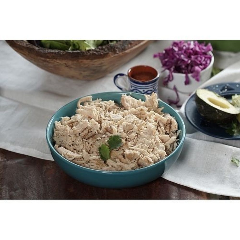 Double L Ranch Natural Hardwood Smoked Pulled Chicken, 10 Pound