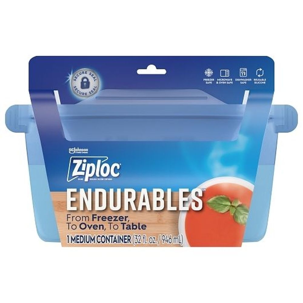 Ziploc Endurables Medium Container -- 3 per case