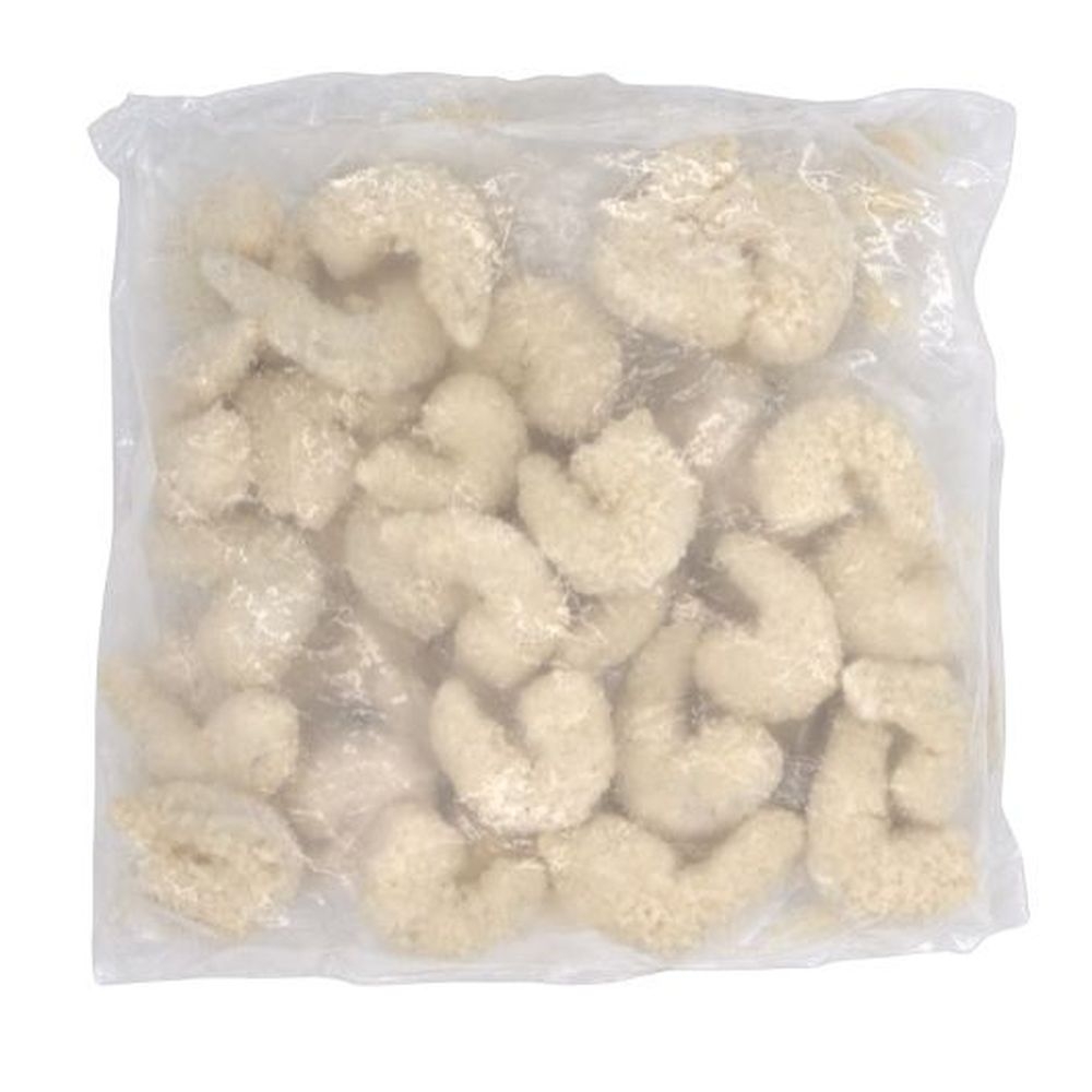 Tampa Maid 21 Plus Breaded Tail Off Shrimp, 8 Ounce Pouch -- 12 per case