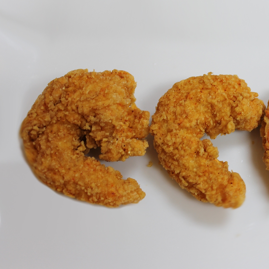 Mariner Jack 21/25 Chef Dusted Round Tail Off Shrimp, 3 Pound -- 4 per case.