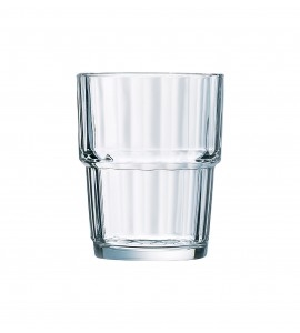 Arcoroc Fully Tempered Norvege Old Fashioned Glass, 6.5 Ounce -- 72 per case.