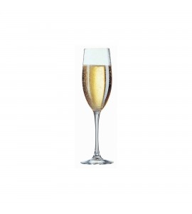 Cardinal International Arcoroc Kwarx Cabernet Champagne Flute Glass, 8 Ounce -- 24 per case.