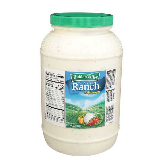 Hidden Valley Original Ranch Dressing, 1 Gallon -- 4 per case