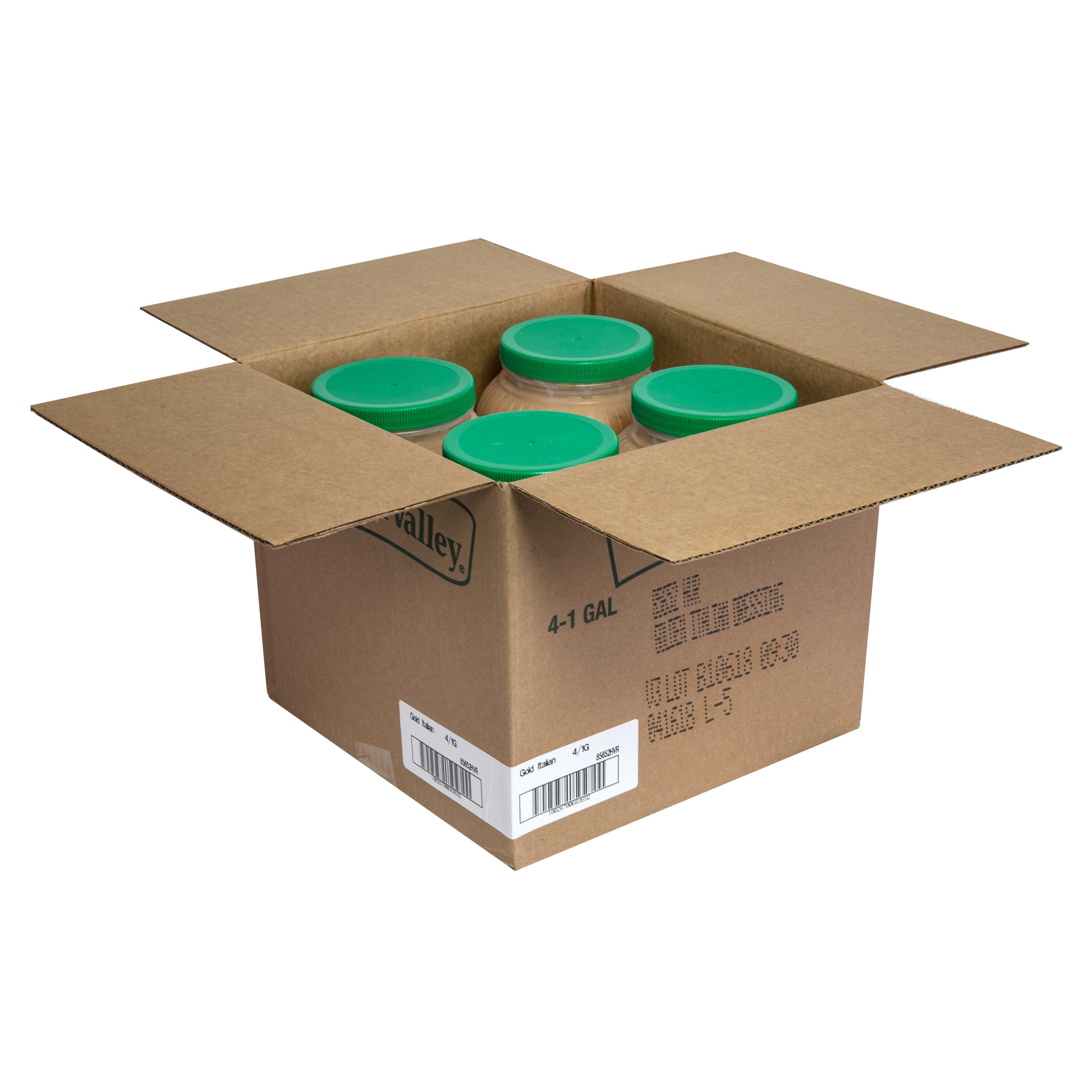 Hidden Valley Golden Italian Dressing -- 4 Case 1 Gallon