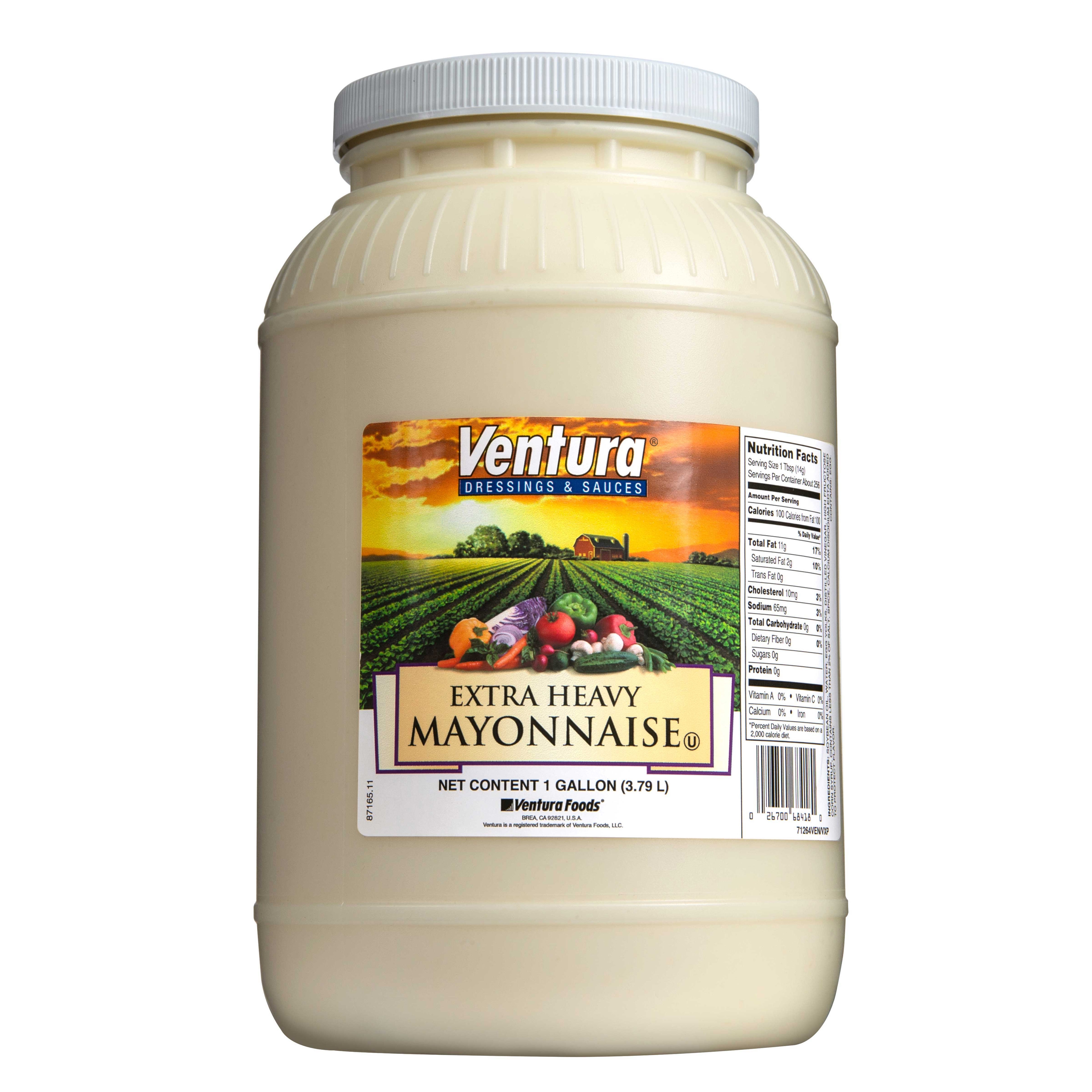 Ventura Extra Heavy Duty Mayonnaise, 1 Gallon -- 4 Per Case