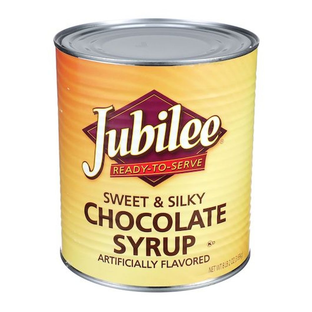 Jubilee Sweet and Silky Chocolate Syrup, 96 Ounce -- 6 per case