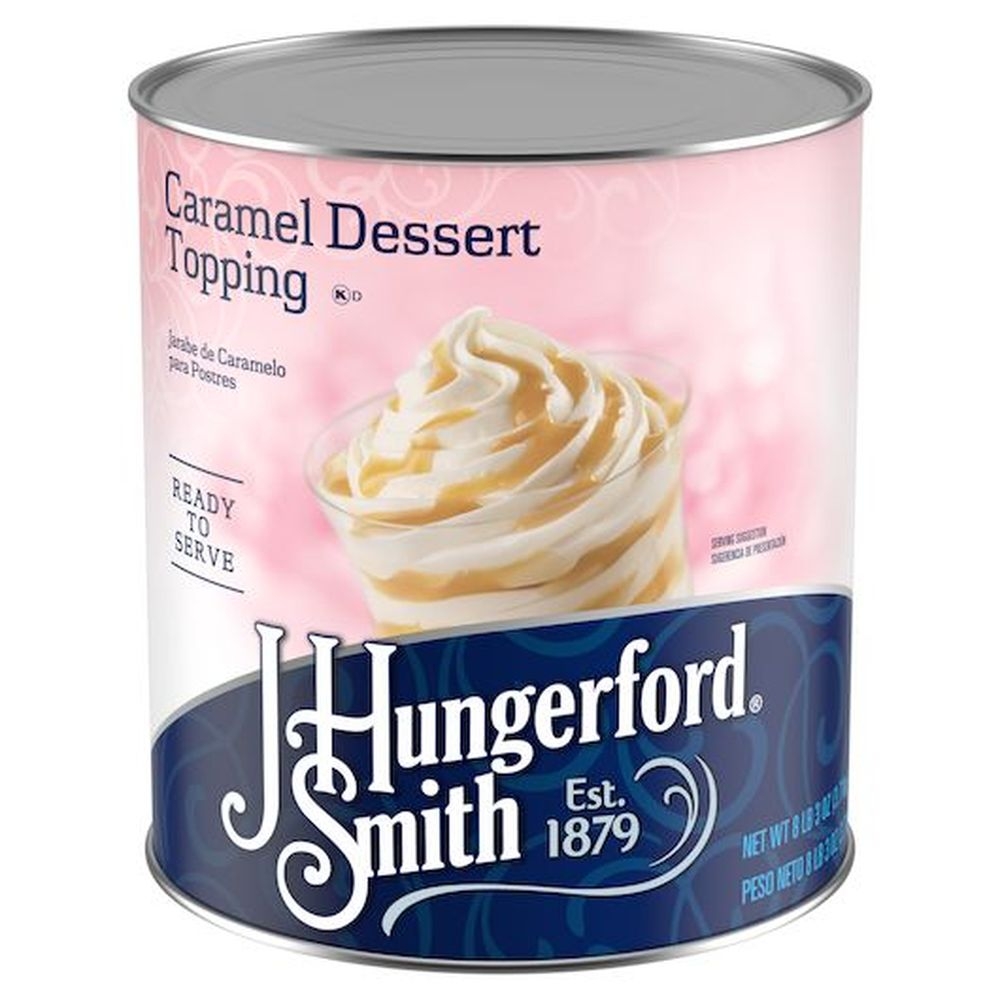 Jhs Caramel Dessert Topping, 96 Ounce -- 6 per case
