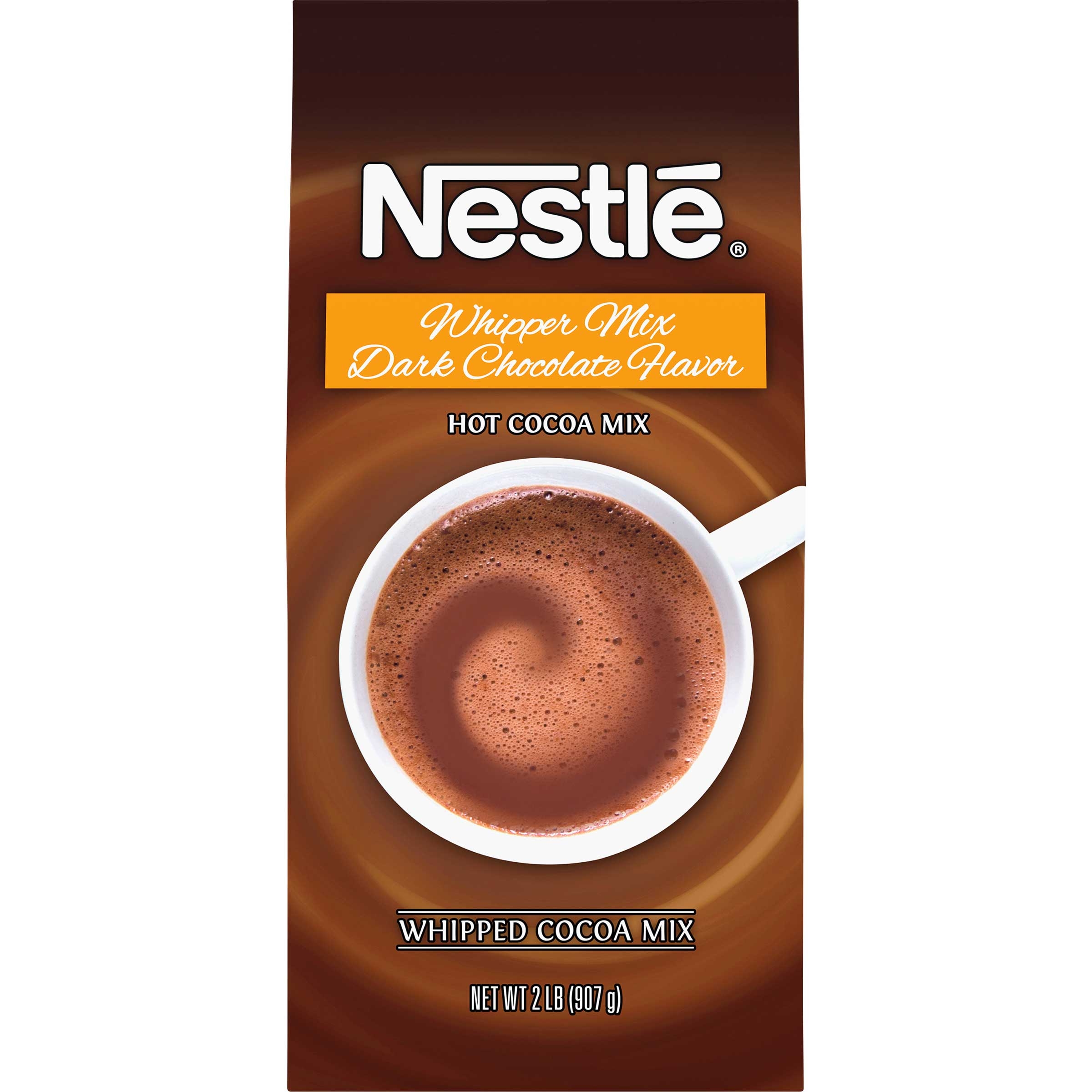Nestle Hot Cocoa Dark Chocolate Flavor Whipper Mix, 32 ounce -- 12 per case