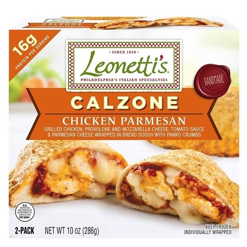 Leonettis Chicken Parmesan Calzone, 10 Ounce -- 6 per case