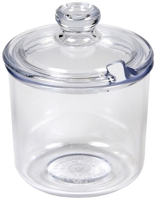 Vollrath Dripcut Polycarbonate Clear Condiment Jar Only, 8 Ounce -- 12 per case