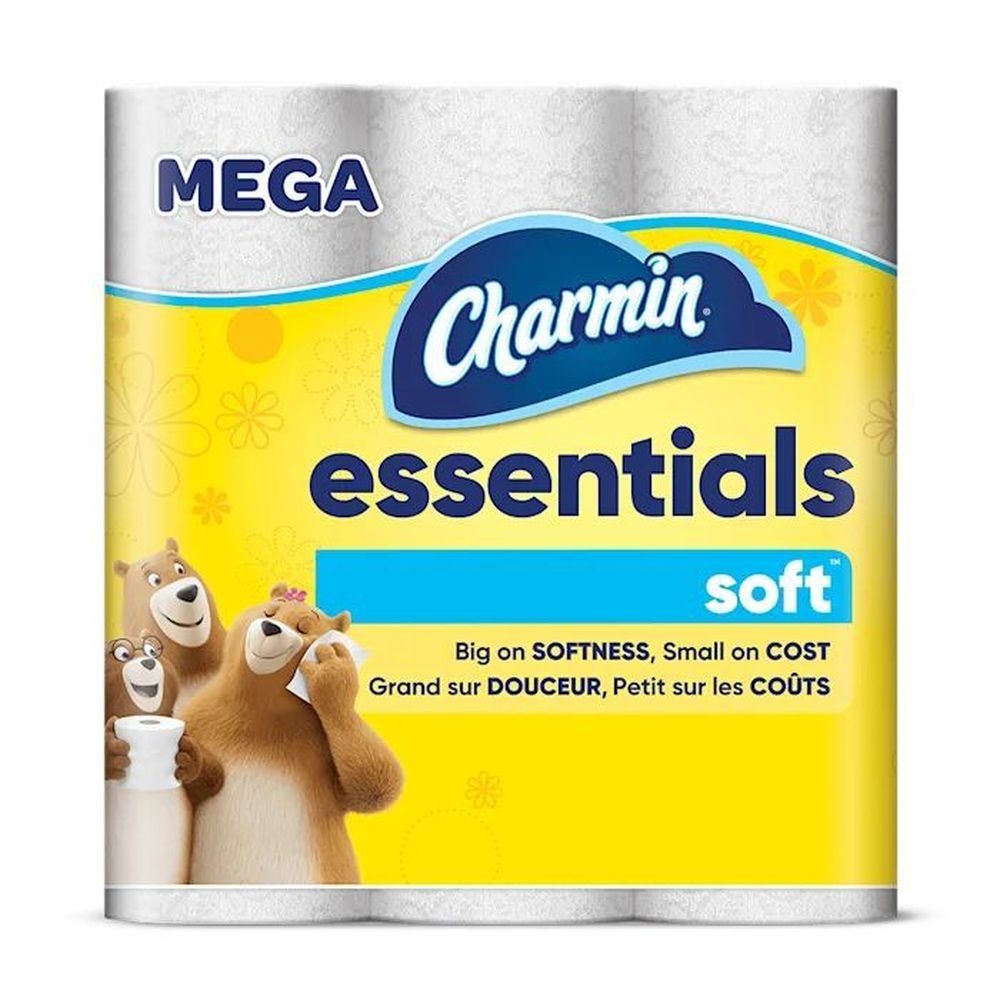 Charmin Essentials Soft Toilet Paper, 330 count -- 18 per case