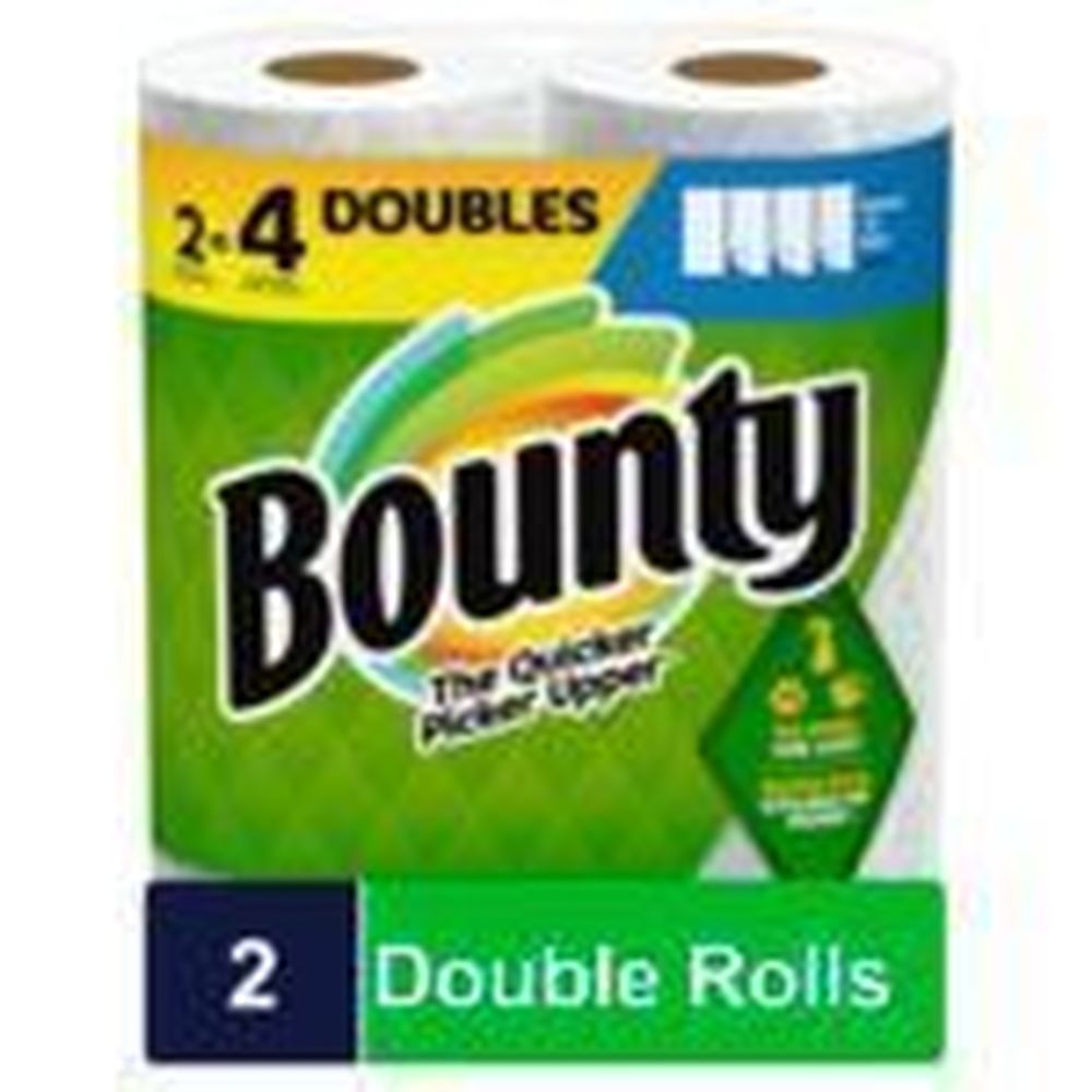 Bounty Select-A-Size White Double Roll Paper Towel, 81.1 Square Foot -- 6 per case