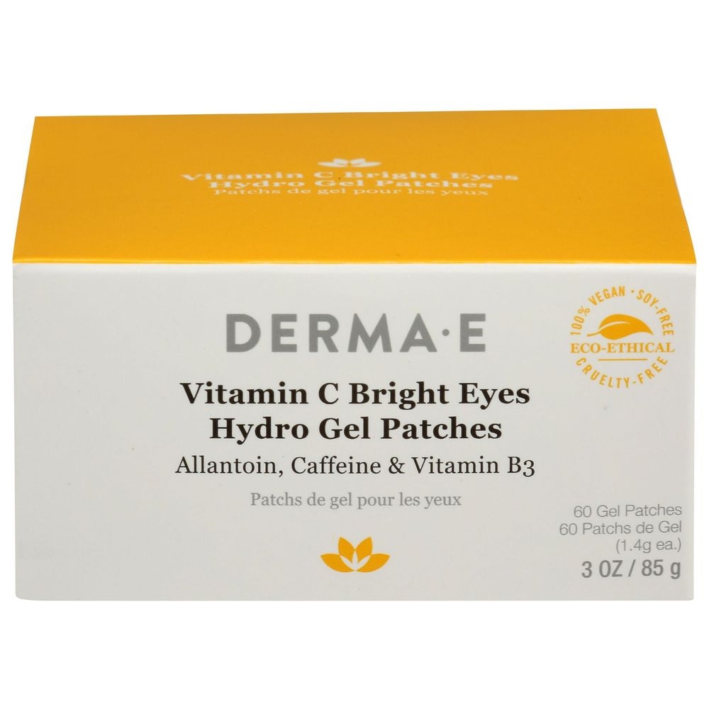 Derma E Vitamin C Bright Eyes Hydro Gel Patches, 3 Ounce