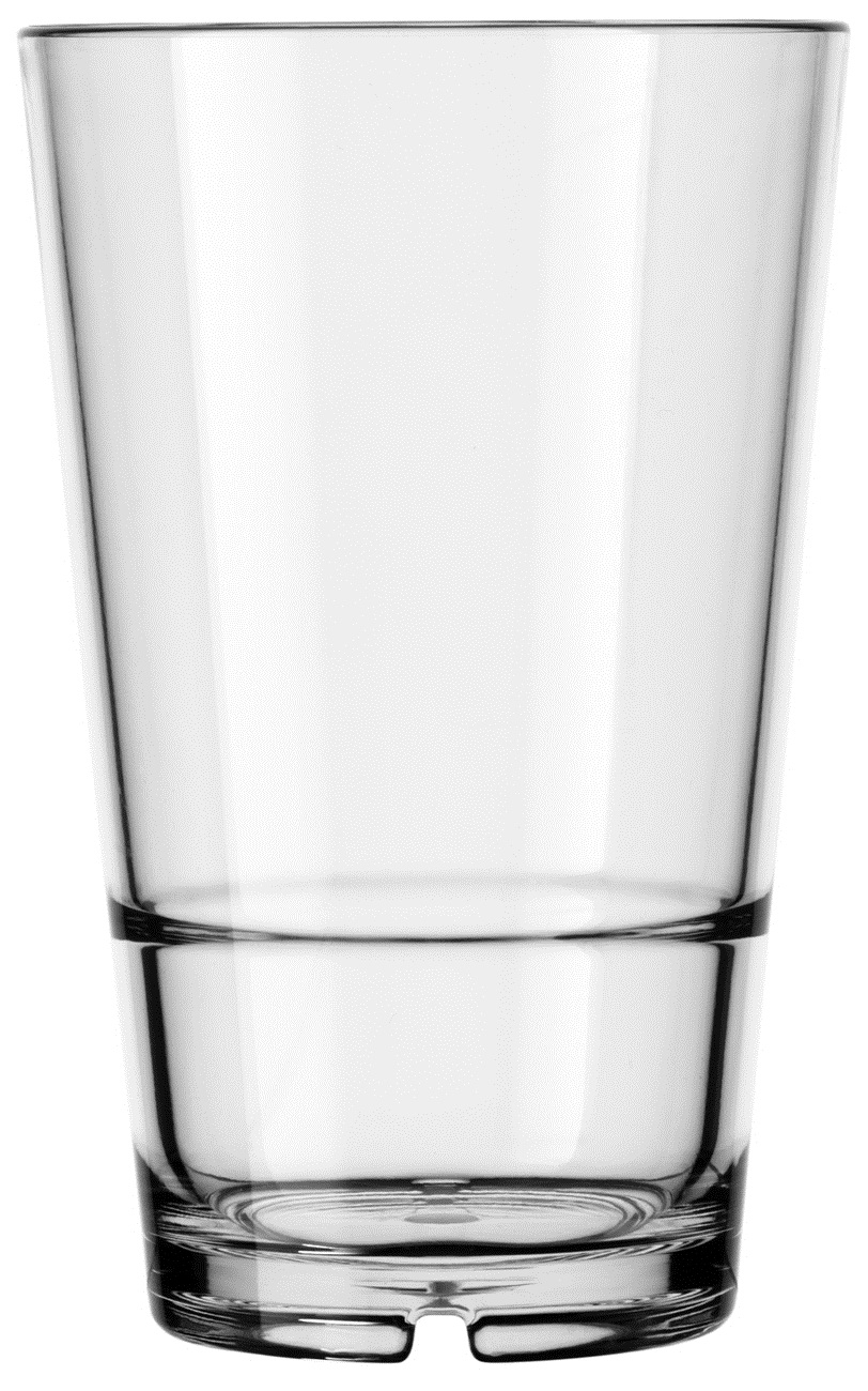 Libbey 92447 Infinium Plastic Stacking Mixing Glass, 14 Ounce -- 12 per case