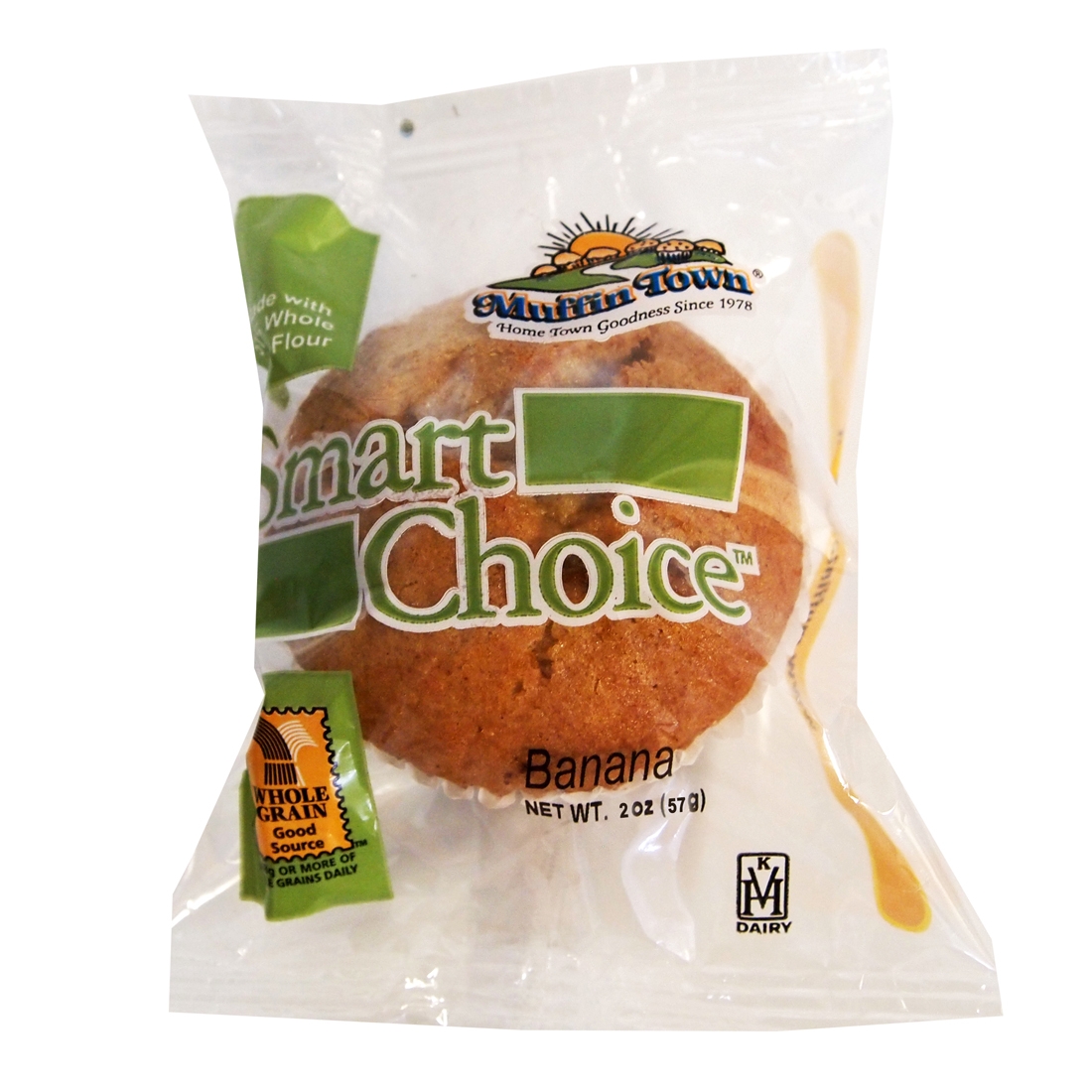 Smart Choice Banana Muffin, 2 Ounce -- 72 per case.