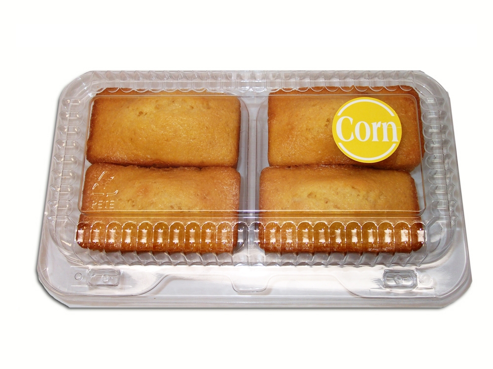 Muffin Town Corn Bread Loaves, 2 Ounce -- 96 per case.
