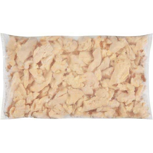 John Soules Foods Fully Cooked Pulled Rotisserie Seasoned Chicken Breast with Rib Meat, 5 Pound -- 2 per case