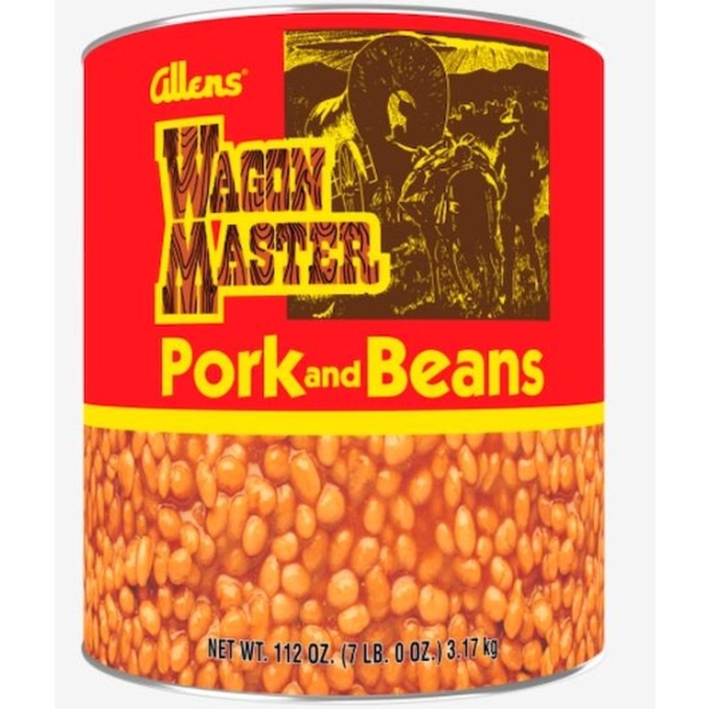 Wagon Master Pork and Beans in Tomato Sauce, 112 Ounce -- 6 per case
