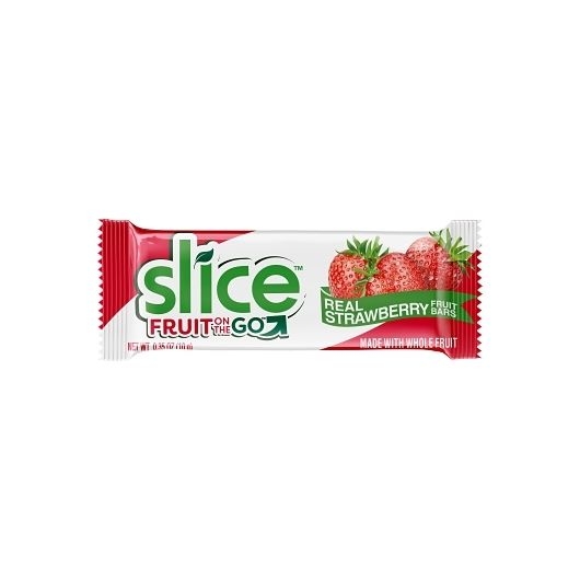 Slice Strawberry Fruit Bar, 0.35 Ounce -- 48 per case