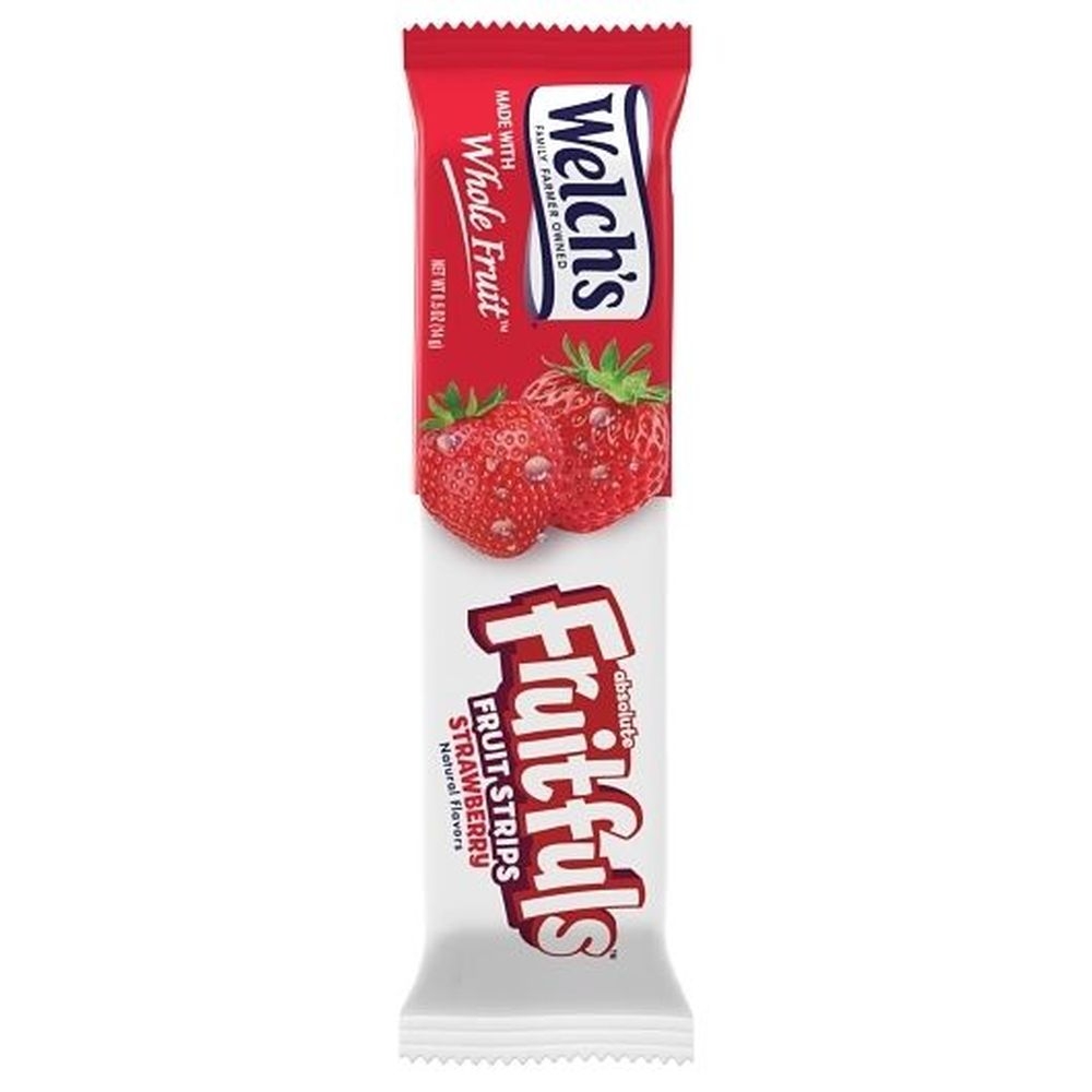 Fruitfuls Strawberry Fruit Strips, 0.5 Ounce - 120 per case