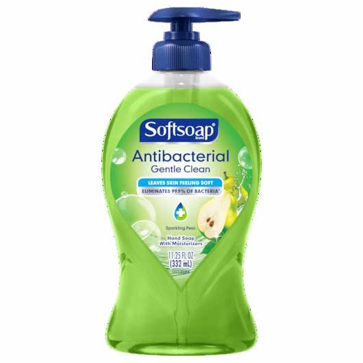 Softsoap Sparkling Pear Antibacterial Handwash, 11.25 Ounce -- 6 per case