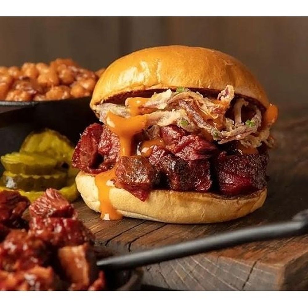 Burgers Smokehouse Pulled Pork with Boss Sauce, 20 Pound