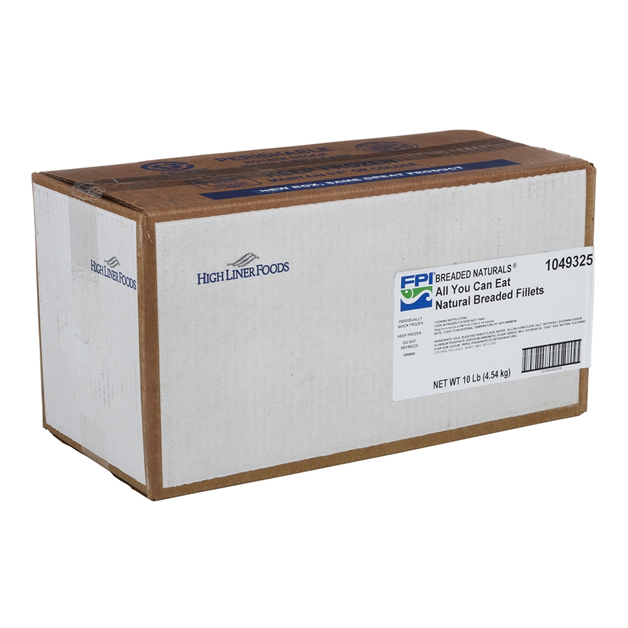 Fishery Canadian Breaded Flounder - 2.3 Ounce, 10 Pound.