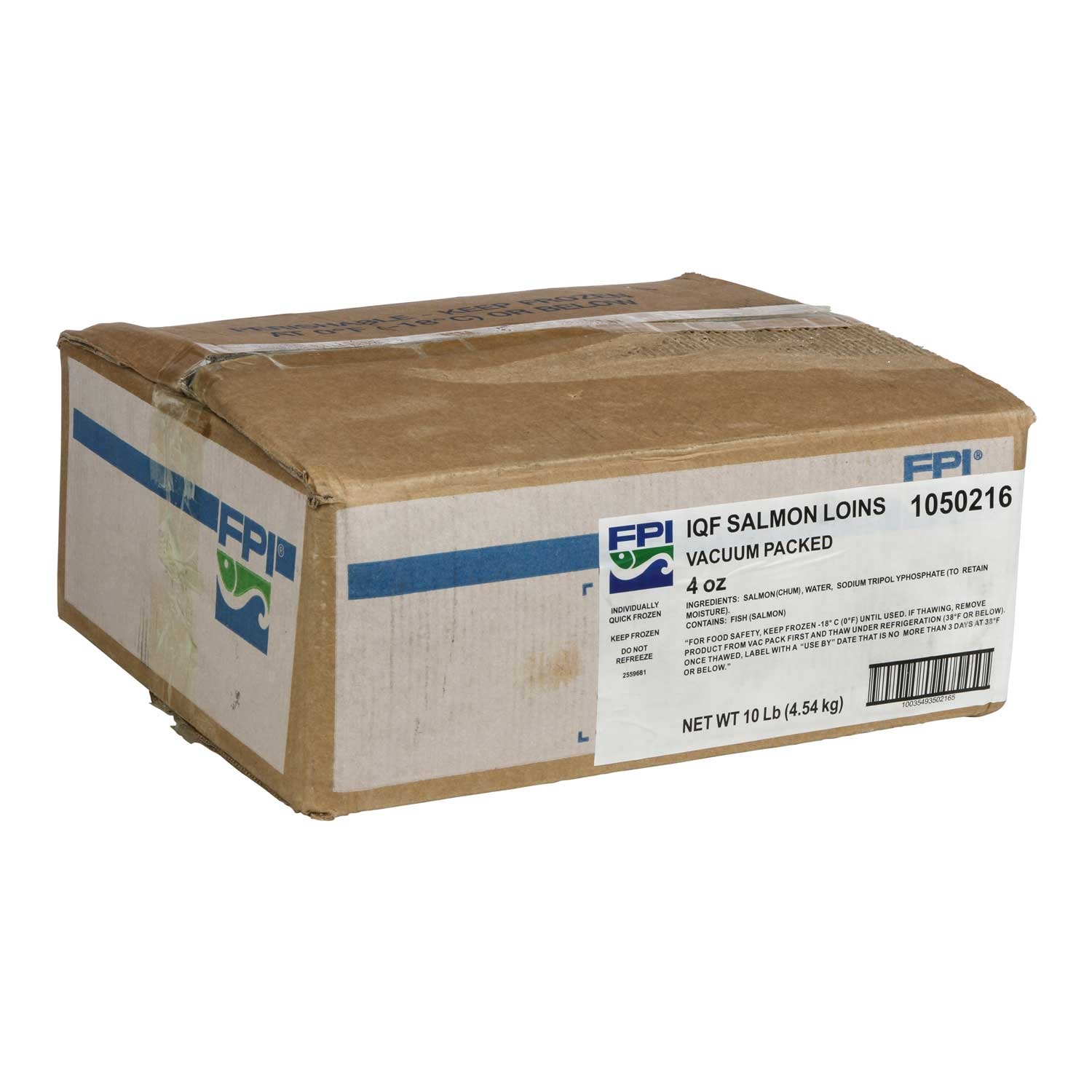 High Liner Foods IQF Pacific Wild Salmon Loins, 10 Pound