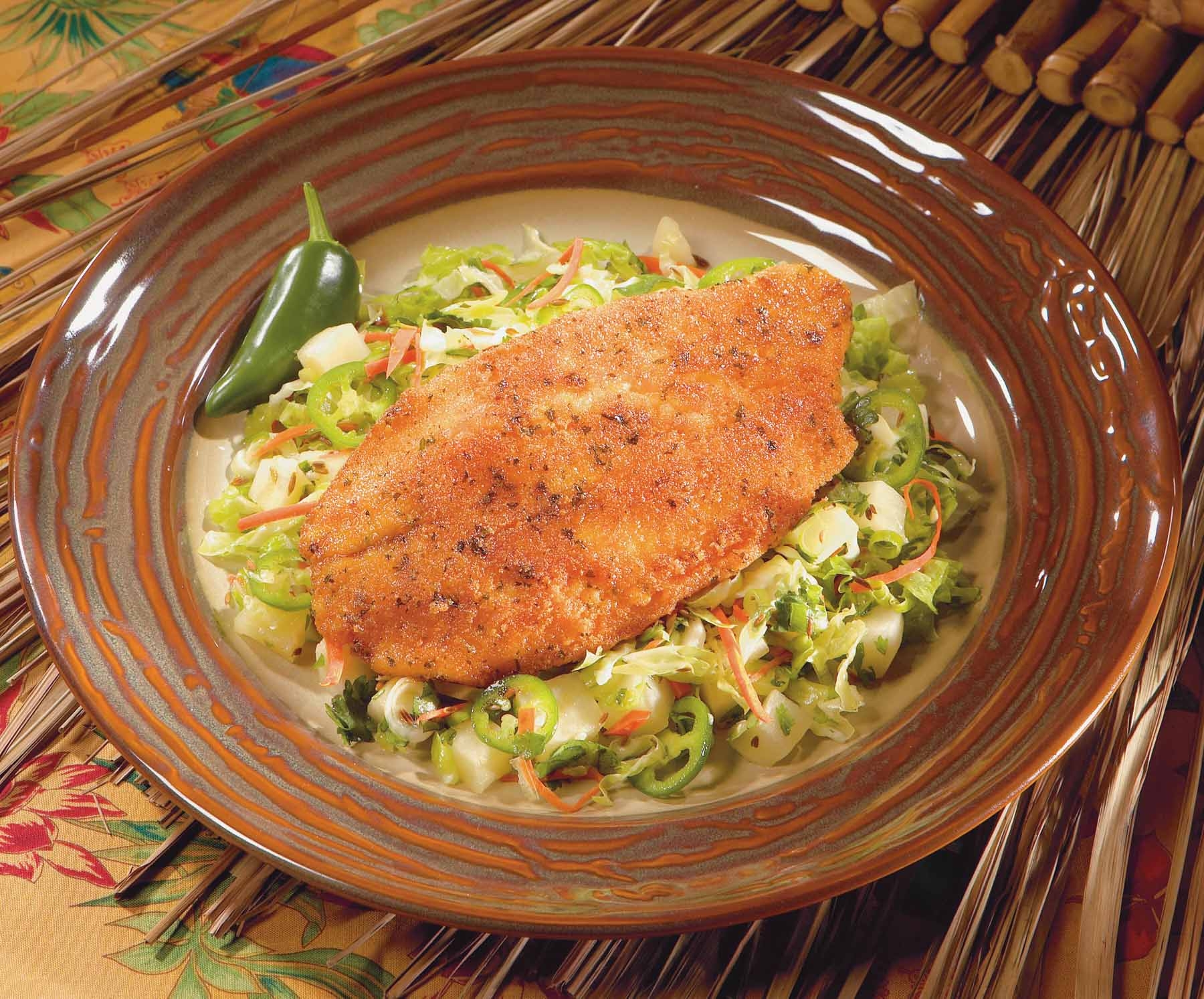 Fishery Chili Lime Pan Seared Tilapia, 10 Pound.