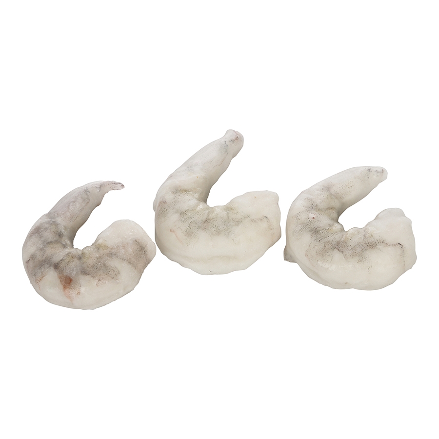 FPI Raw Peeled Deveined Tail Off White Shrimp 21 to 25 Count, 2 Pound -- 5 per case.