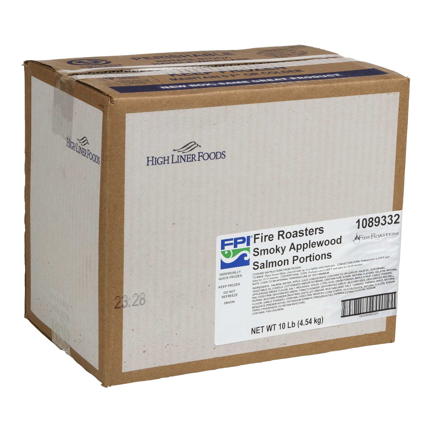 Fire Roasted Smoked Applewood Fillet Salmon, 5 Ounce.