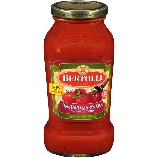 Bertolli Marinara Sauce with Burgundy Wine, 24 Ounce -- 6 per case