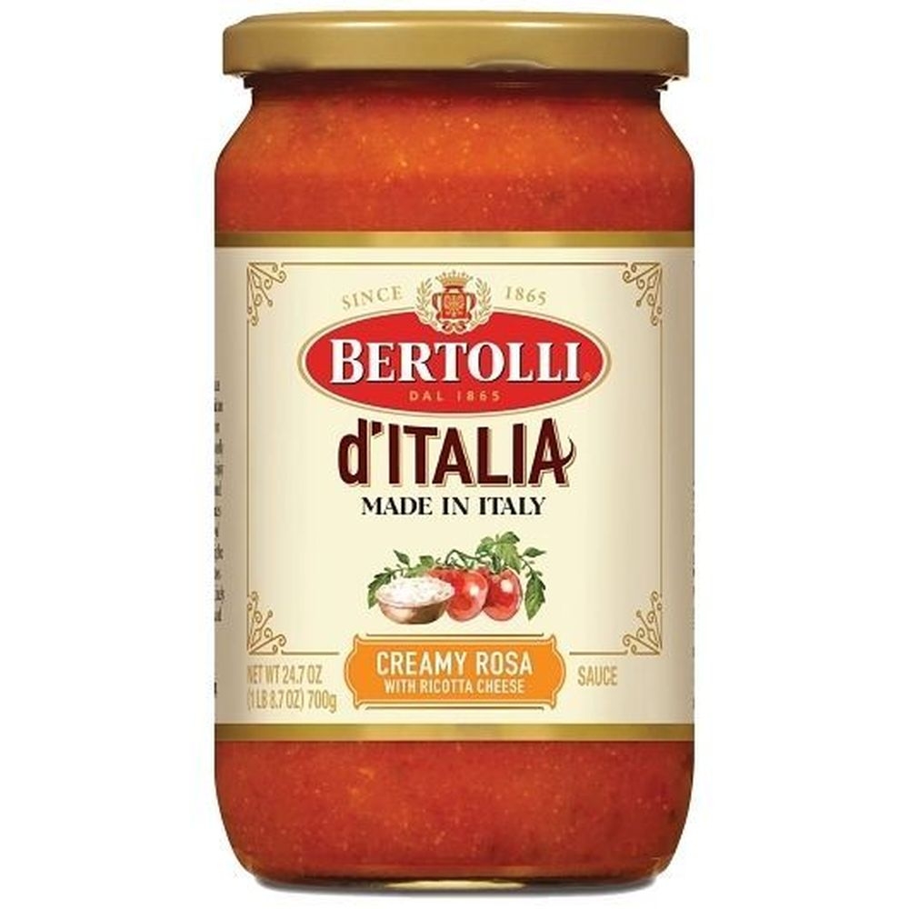 Bertolli Ditalia Creamy Rosa Sauce, 24.7 Ounce -- 6 per case