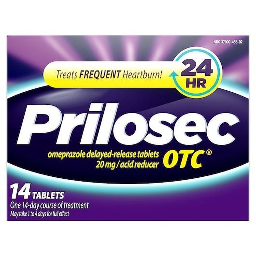 Prilosec Otc Omeprazole Delayed Release Tablets, 14 count -- 24 per case