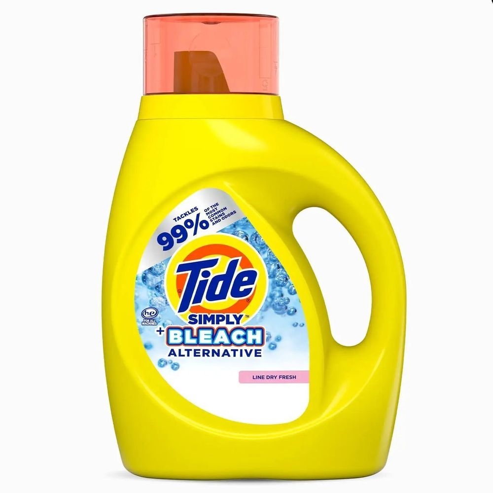 Tide Simply Plus Bleach Alternative Liquid Laundry Detergent, 31 Ounce -- 6 per case