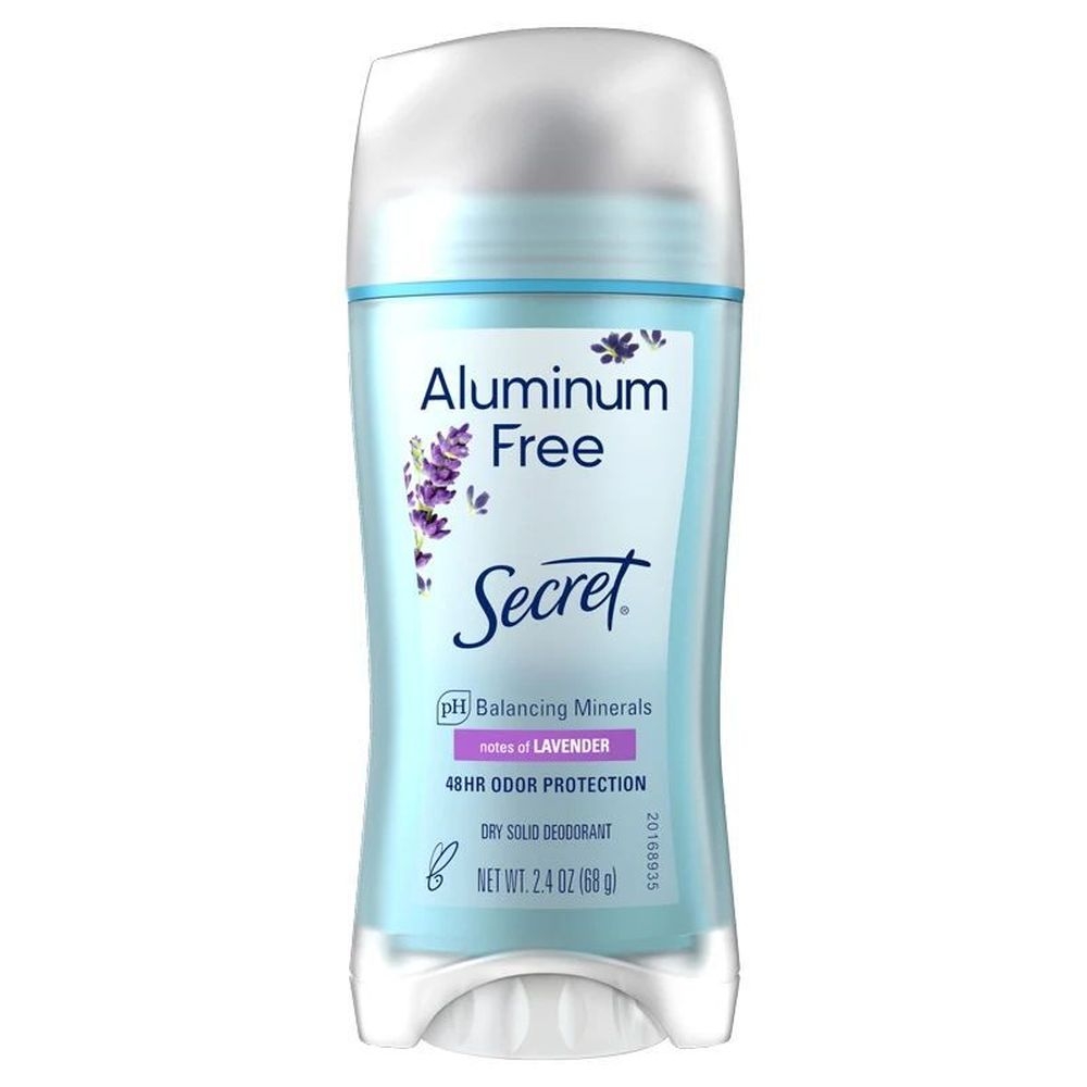 Secret Real Lavender Aluminum Free Deodorant, 2.4 Ounce -- 12 per case