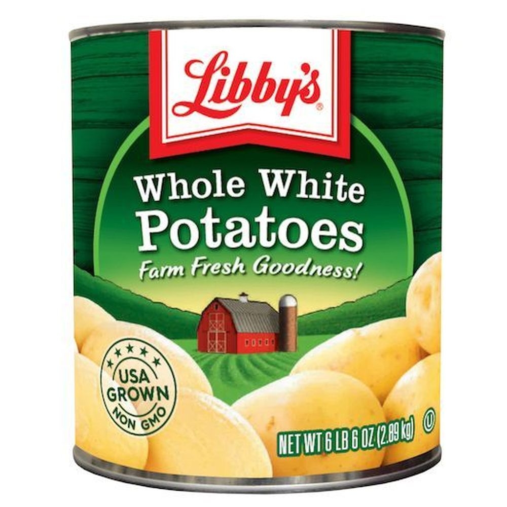 Libbys Whole White Potatoes, 102 Ounce -- 6 per case