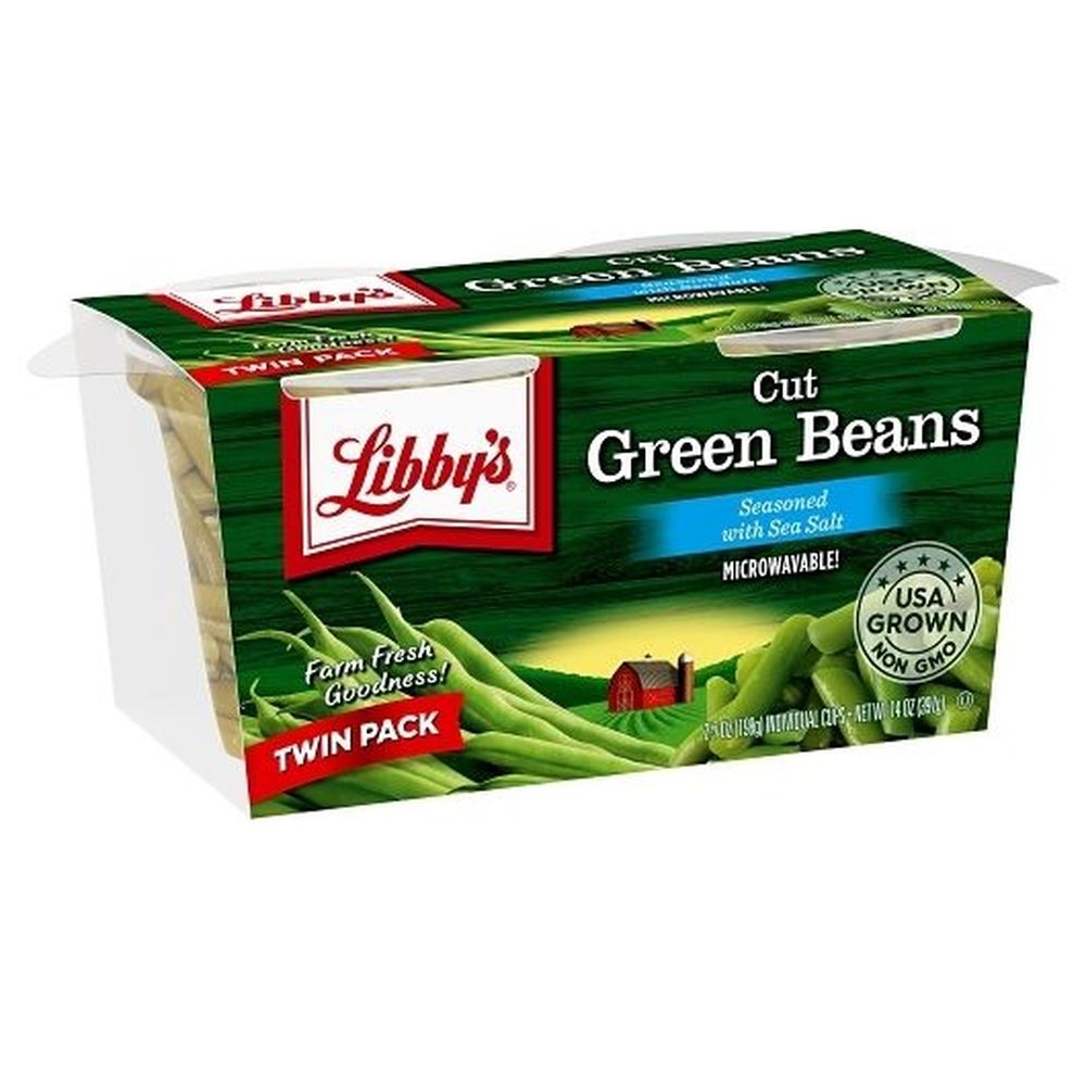 Libbys Low Sodium Cut Green Beans, 14 Ounce -- 6 per case