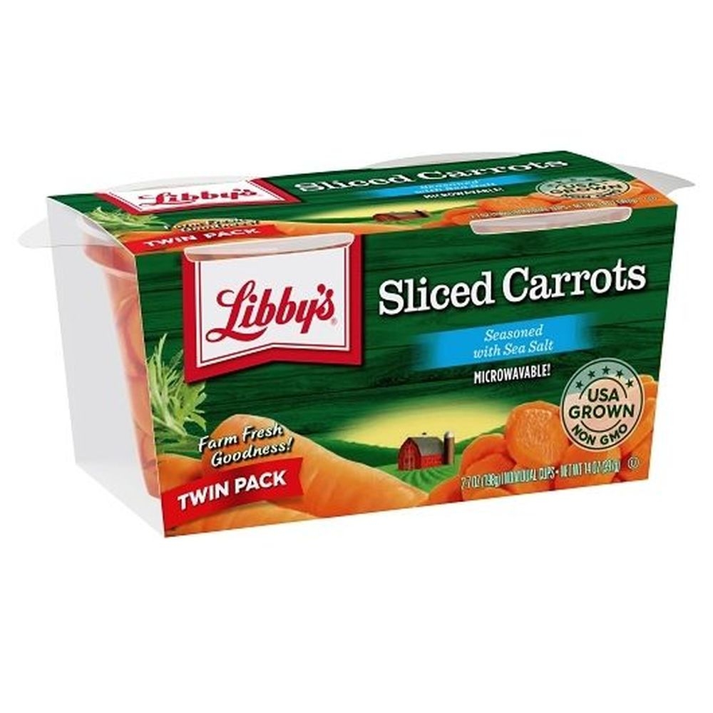 Libbys Low Sodium Sliced Carrots, 7 Ounce -- 12 per case