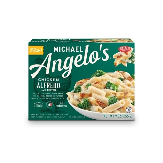 Michael Angelos Chicken Alfredo with Broccoli, 9 Ounce -- 8 per case