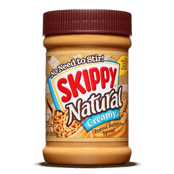Skippy Creamy Peanut Butter, 15 Ounce -- 12 per case