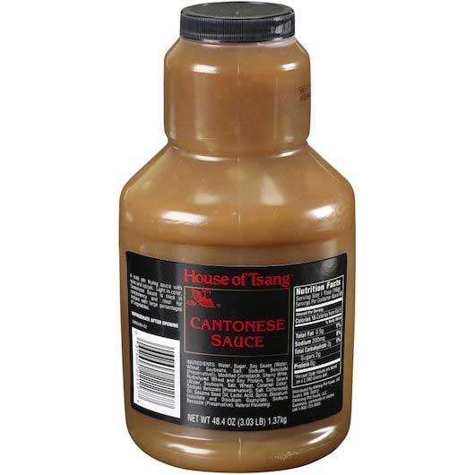 House Of Tsang Cantonese Sauce, 48.4 Ounce -- 4 per case