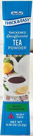 Thick and Easy Nectar Instant Thickened Tea Mix, 5.2 Gram -- 72 per case
