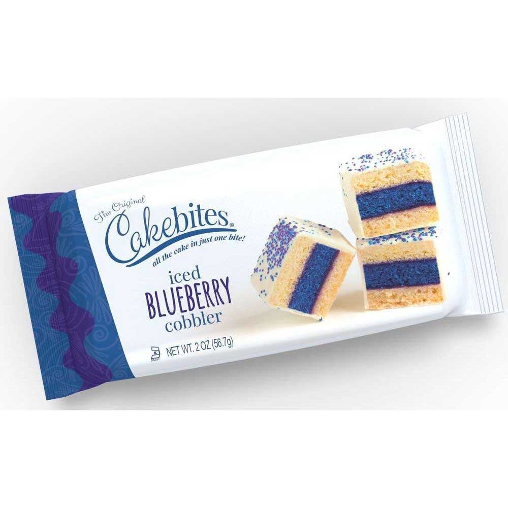 Cookies United Iced Blueberry Cobbler Cakebites, 2 Ounce -- 768 per case.