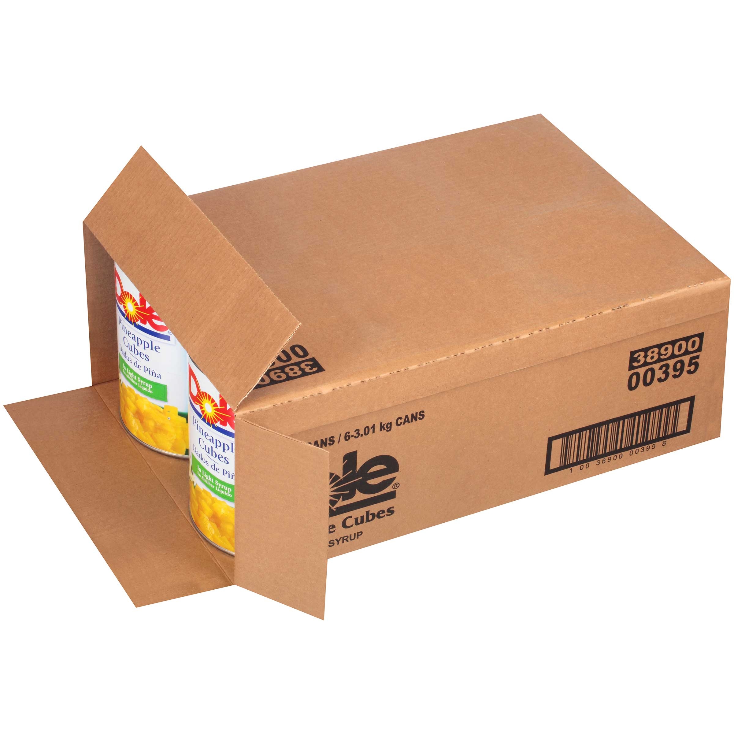 Dole Pineapple Cubes In Light Syrup, 106 Ounce -- 6 per case.