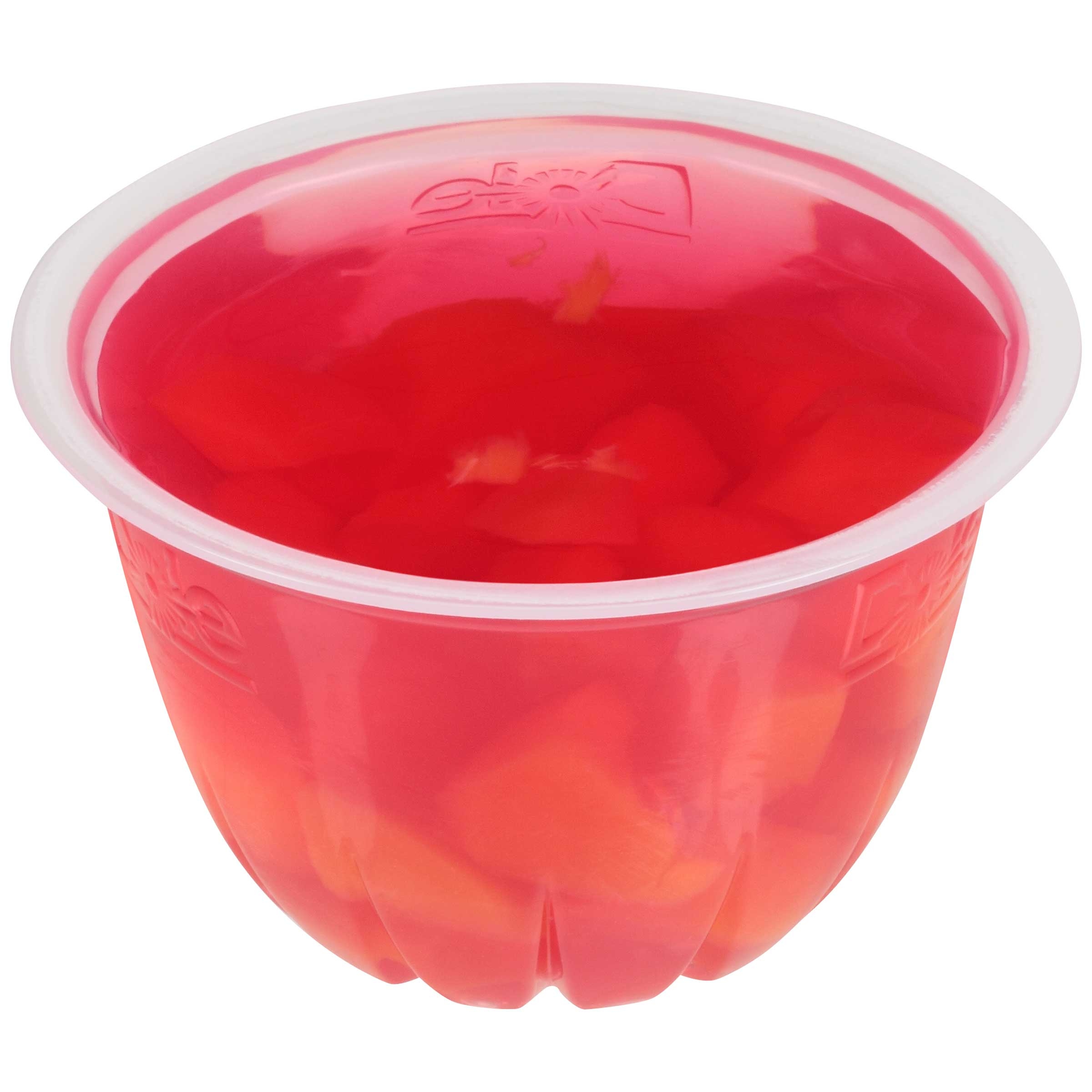 Dole Peach in Strawberry Gel, 4.3 Ounce - 4 per pack -- 6 packs per case.