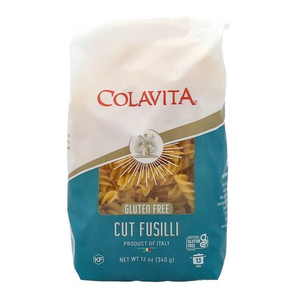 Colavita Gluten Free Cut Fusilli Pasta, 12 Ounce -- 12 per case