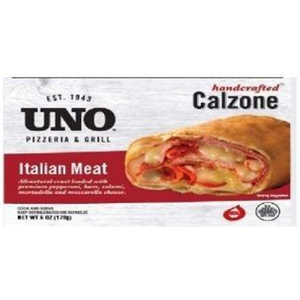 UNO Individual Italian Meat Calzone, 6 Ounce -- 8 per case